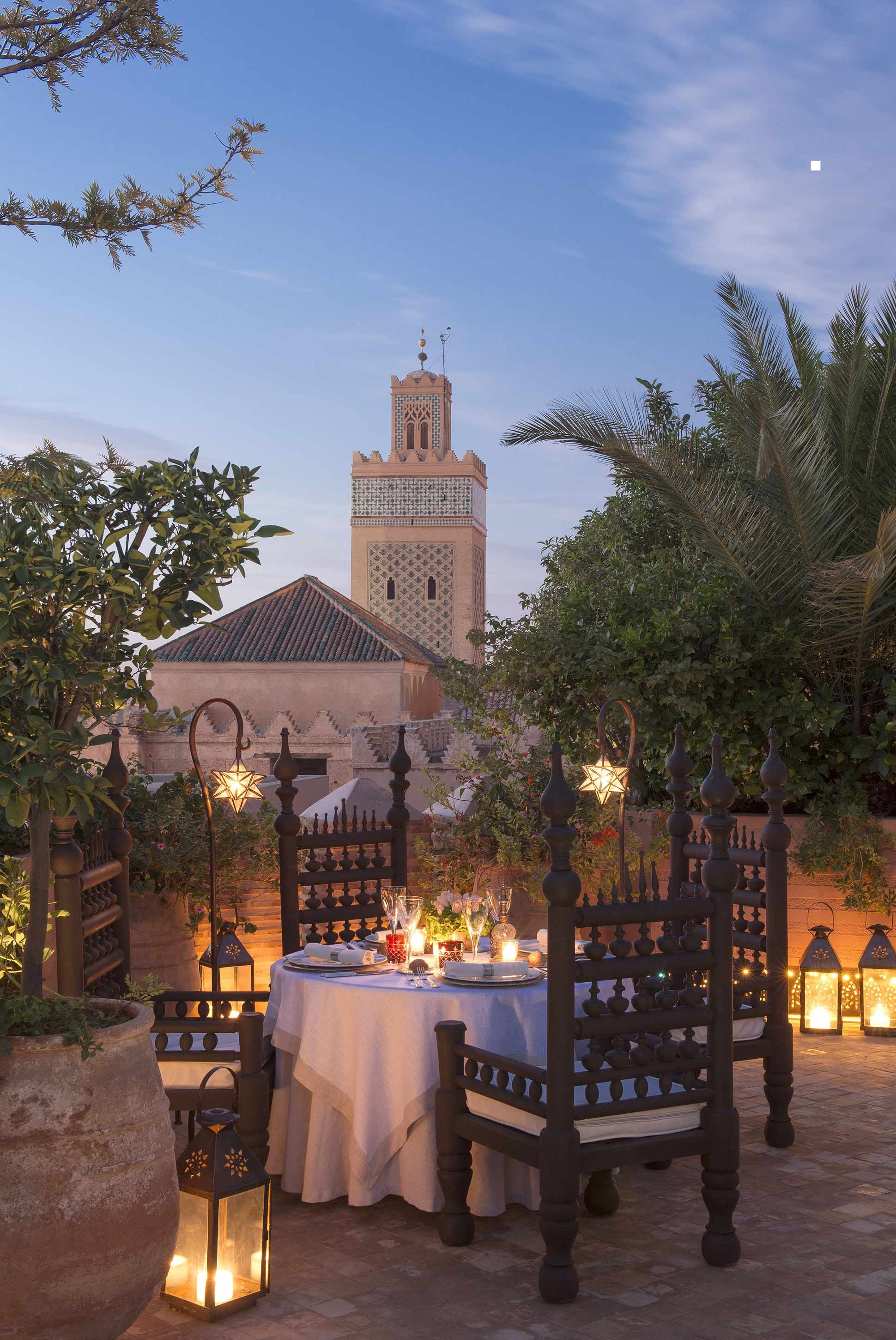 Hôtel de luxe La Sultana Marrakesh 5* Afrique Maroc Marrakesh restaurant